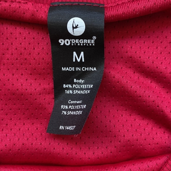 NWT 90 Degree Ribbed Cropped Top Tank - Medium - Picture 5 of 7